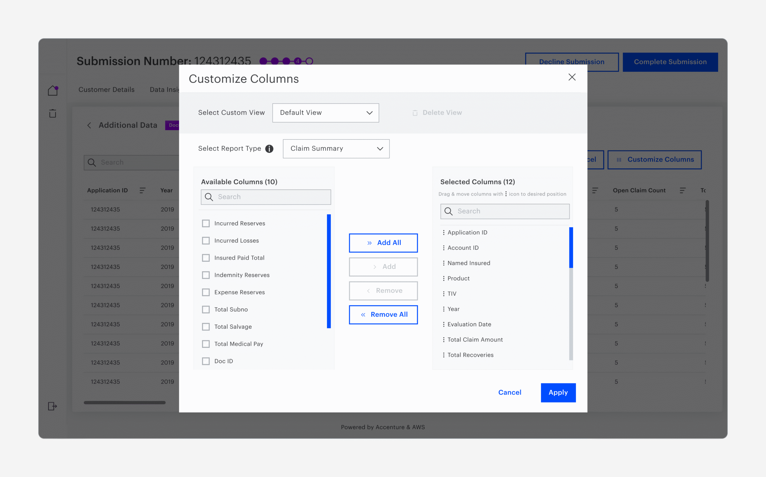 View More Data Customization
